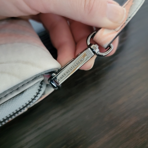 Aimee Kestenberg Bali Leather Travel Wallet Crossbody In Sahara - Picture 6 of 9